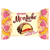Конфета  MonLiebe суфле клубника-банан
