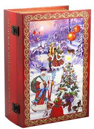 картинка Книга Новогодние гуляния с замочком  средняя от Экономного Деда Мороза