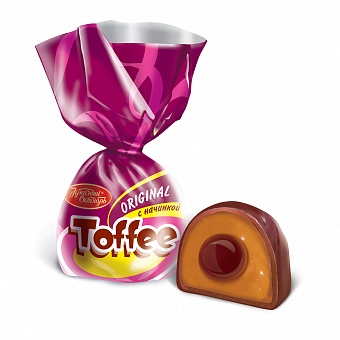 Конфеты Toffee Original с начинкой