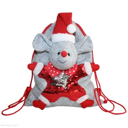 картинка Мешок-рюкзак СИМВОЛ от Экономного Деда Мороза