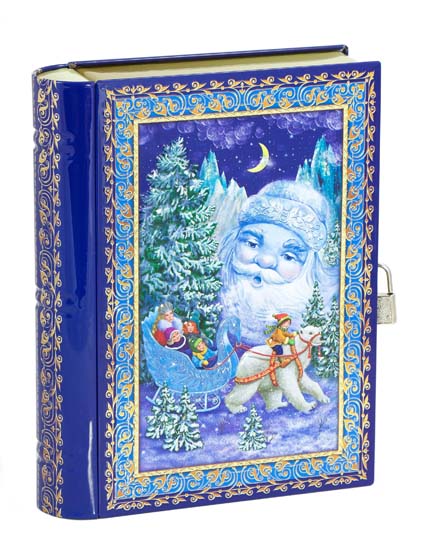 картинка Книга Морозко с замком от Экономного Деда Мороза