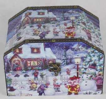 картинка Сундук Детские забавы малый с замком от Экономного Деда Мороза