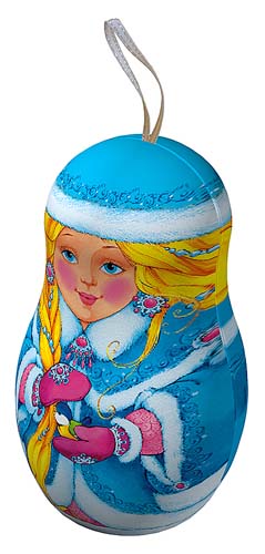 картинка Матрешка Снегурочка  от Экономного Деда Мороза