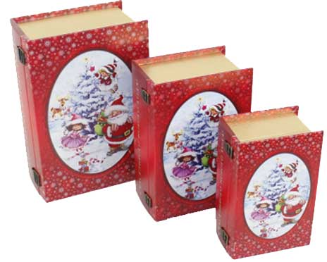 картинка Книга Санта и Фея с замком средняя от Экономного Деда Мороза