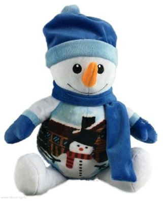 картинка Симпатичный снеговик ***ПРОДАНО*** от Экономного Деда Мороза