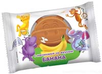 Пирожные с начинкой со вкусом Банана