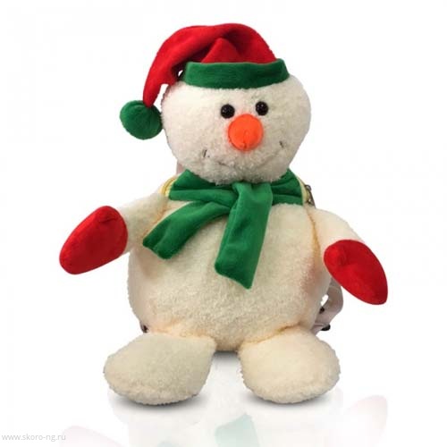 картинка Рюкзак Снеговик  от Экономного Деда Мороза