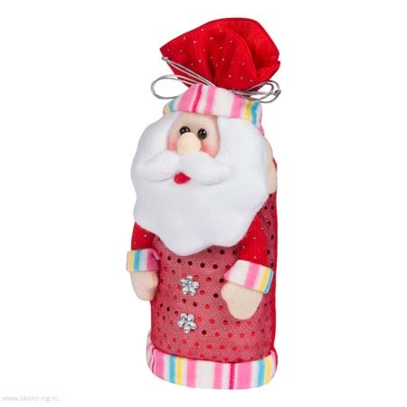 картинка Дед Мороз-мешок красный от Экономного Деда Мороза