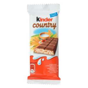 Шоколад молочный со злаками  Kinder Country