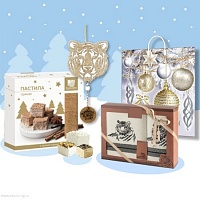  Подарочный набор "Серебристый тигр" от Экономного Деда Мороза по низким ценам