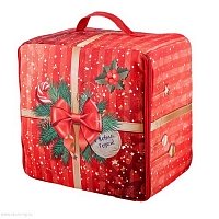 картинка Сумка-короб "Подарок красный" от Экономного Деда Мороза