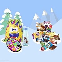 картинка Детский новогодний подарок "Монстрик и сладости" от ЭДМ по выгодным ценам